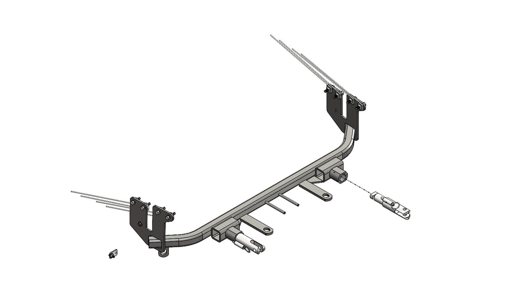 Blue Ox BX2262 Tow Bar Base Plate for Select Honda HR-V