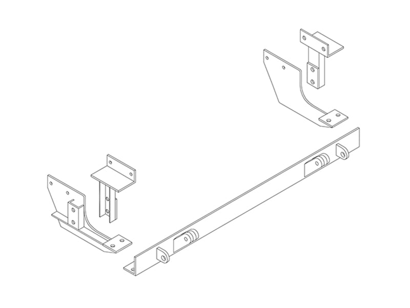 Blue Ox BX2301 Tow Bar Base Plate for Select Hyundai Excel, Mitsubishi Precis