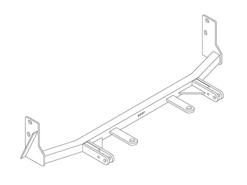 Blue Ox BX2307 Tow Bar Base Plate for Select Hyundai Elantra