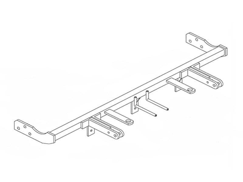 Blue Ox BX2314 Tow Bar Base Plate for Select Hyundai Accent