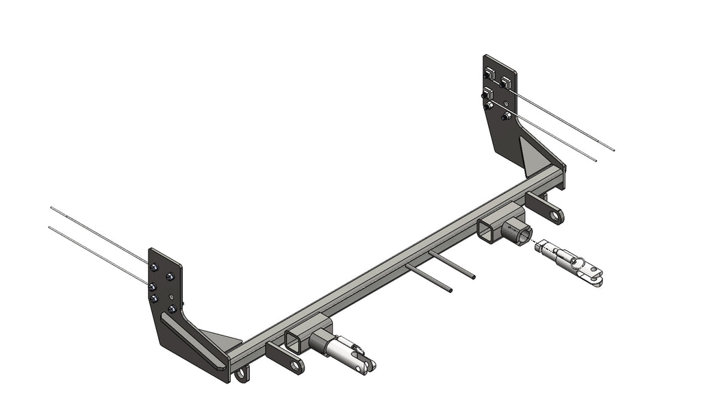 Blue Ox BX2330 Tow Bar Base Plate for Select Hyundai Sonata