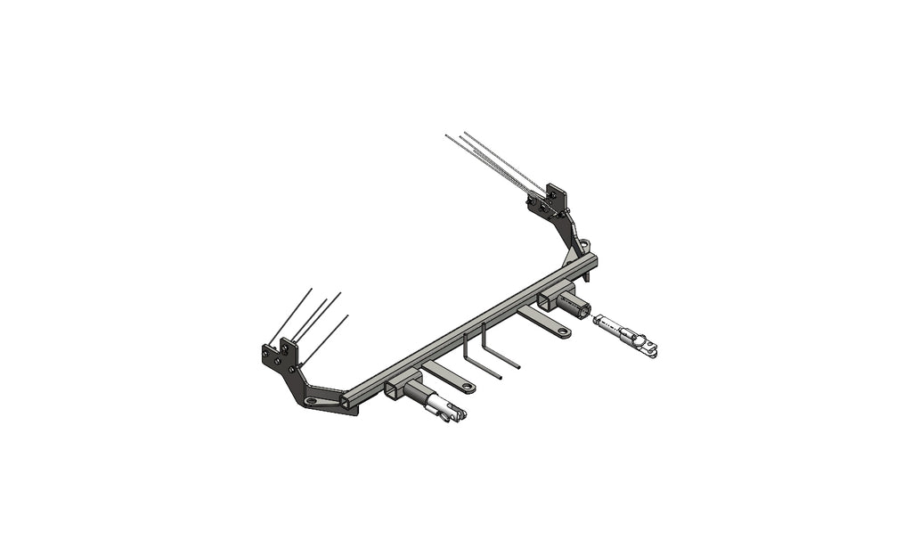 Blue Ox BX2339 Tow Bar Base Plate for Select Hyundai Elantra