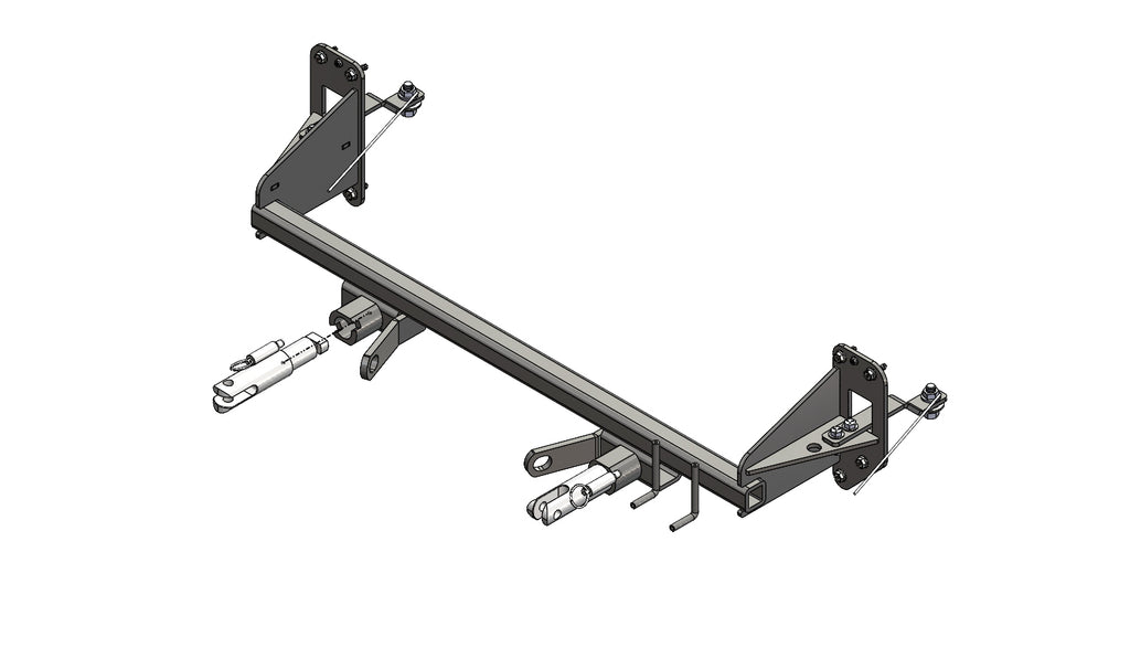 Blue Ox BX2345 Tow Bar Base Plate for Select Hyundai Venue