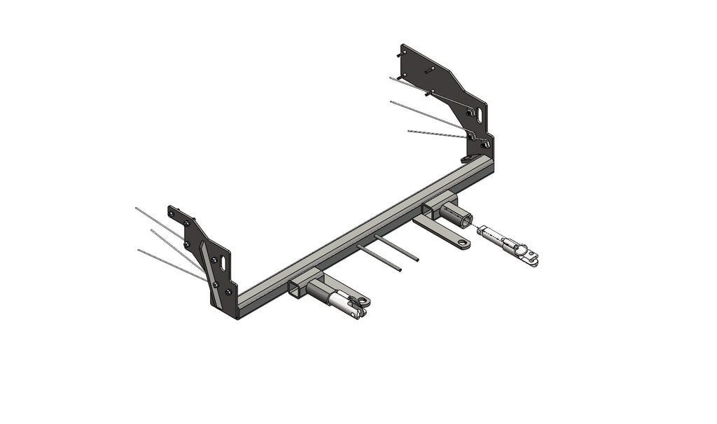 Blue Ox BX2408 Tow Bar Base Plate for Select Dodge Journey