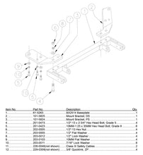 Load image into Gallery viewer, Blue Ox BX2514 Tow Bar Base Plate for Select Mazda Miata