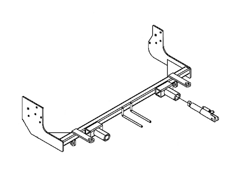 Blue Ox BX2521 Tow Bar Base Plate for Select Mazda 6