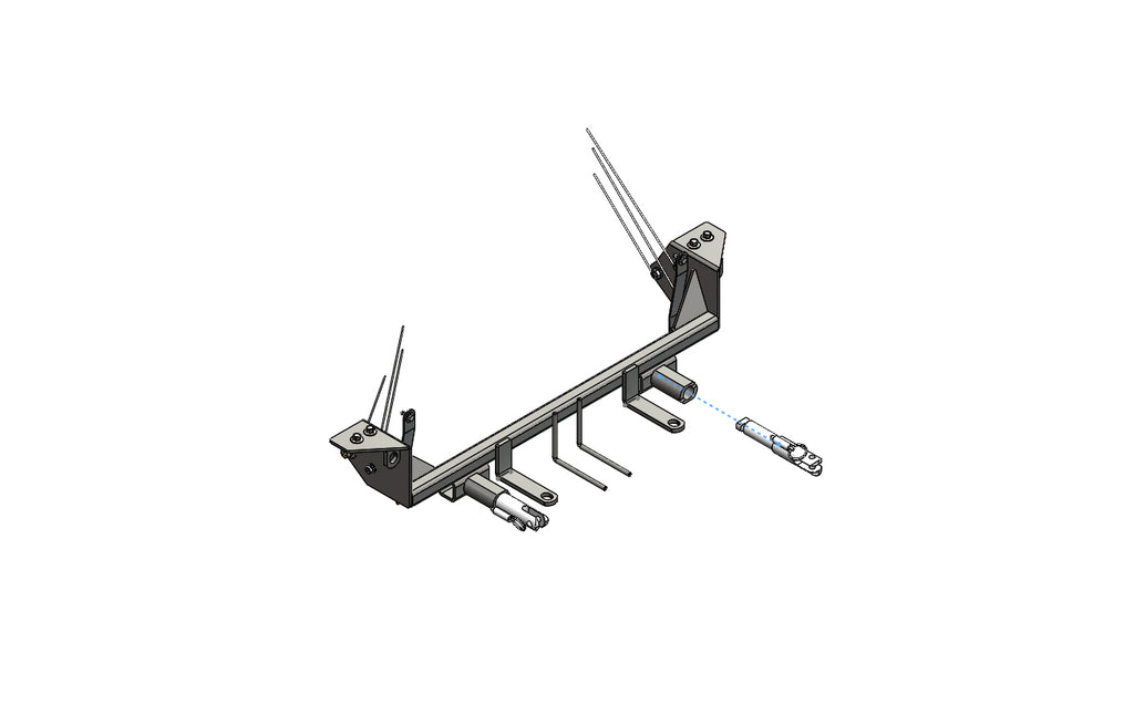 Blue Ox BX2625 Tow Bar Base Plate for Select Lincoln MKX
