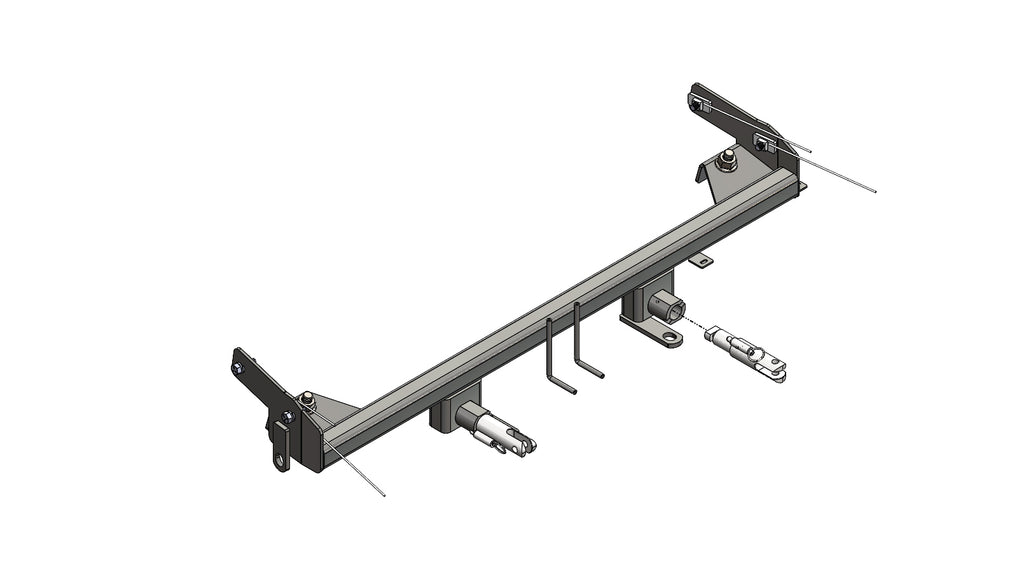Blue Ox BX2632 Tow Bar Base Plate for Select Ford Explorer