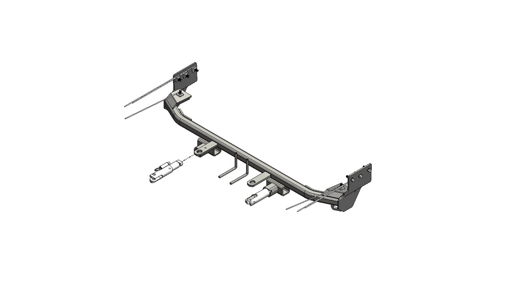 Blue Ox BX2633 Tow Bar Base Plate for Select Ford Focus