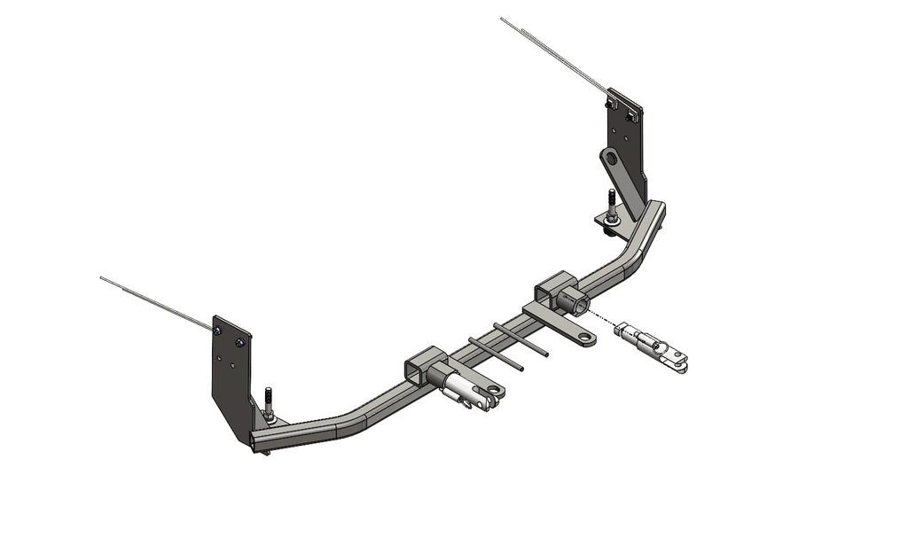 Blue Ox BX2653 Tow Bar Base Plate for Select Lincoln MKZ