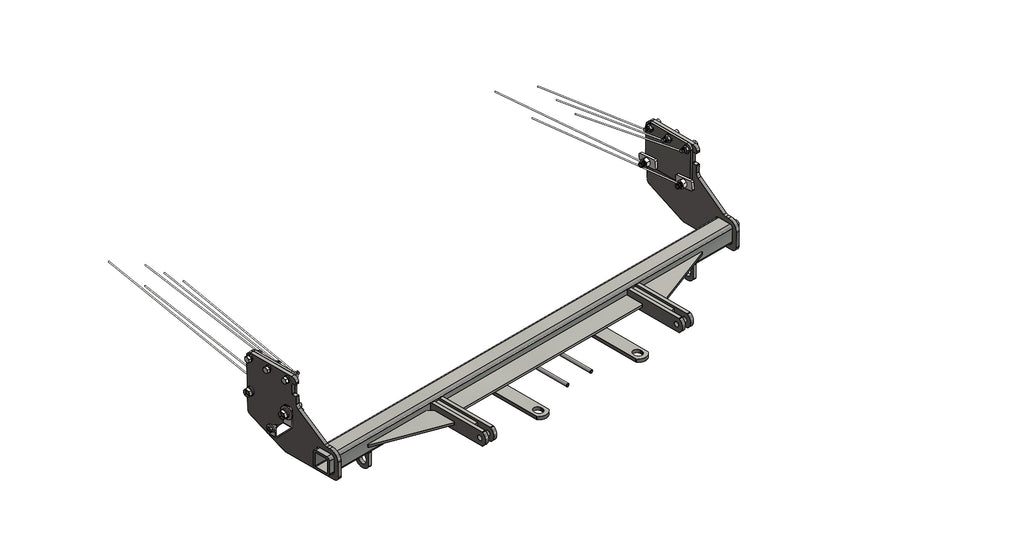 Blue Ox BX2655 Tow Bar Base Plate for Select Ford Transit-150, Ford Transit-250, Ford Transit-350