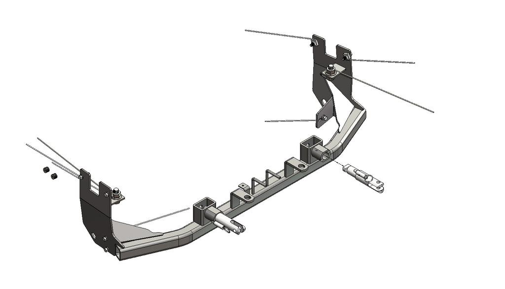 Blue Ox BX2668 Tow Bar Base Plate for Select Ford Explorer