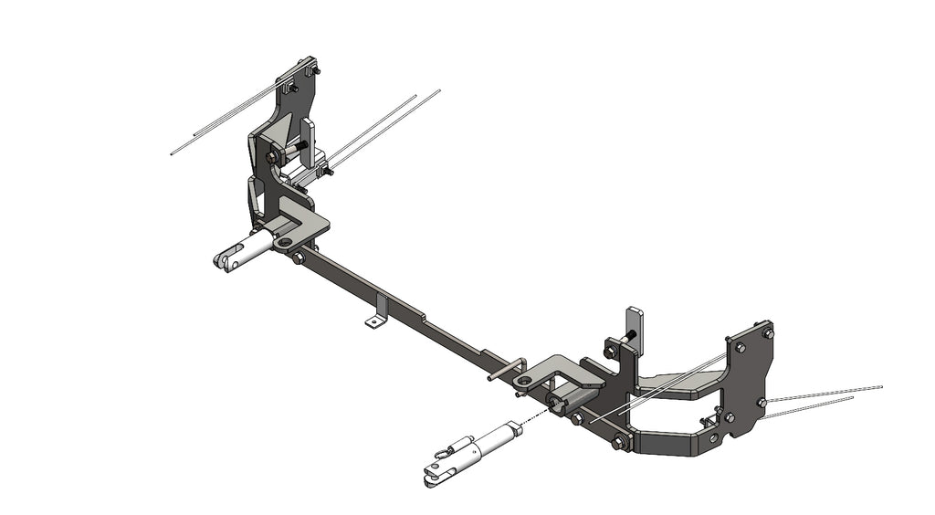 Blue Ox BX2680 Tow Bar Base Plate for Select Lincoln Nautilus