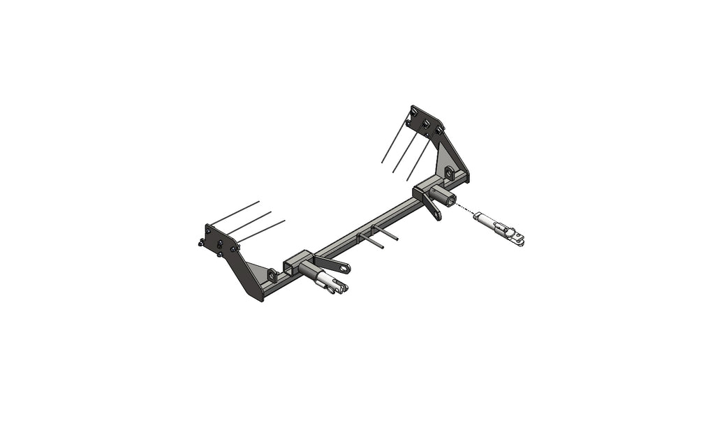 Blue Ox BX2715 Tow Bar Base Plate for Select Kia Soul