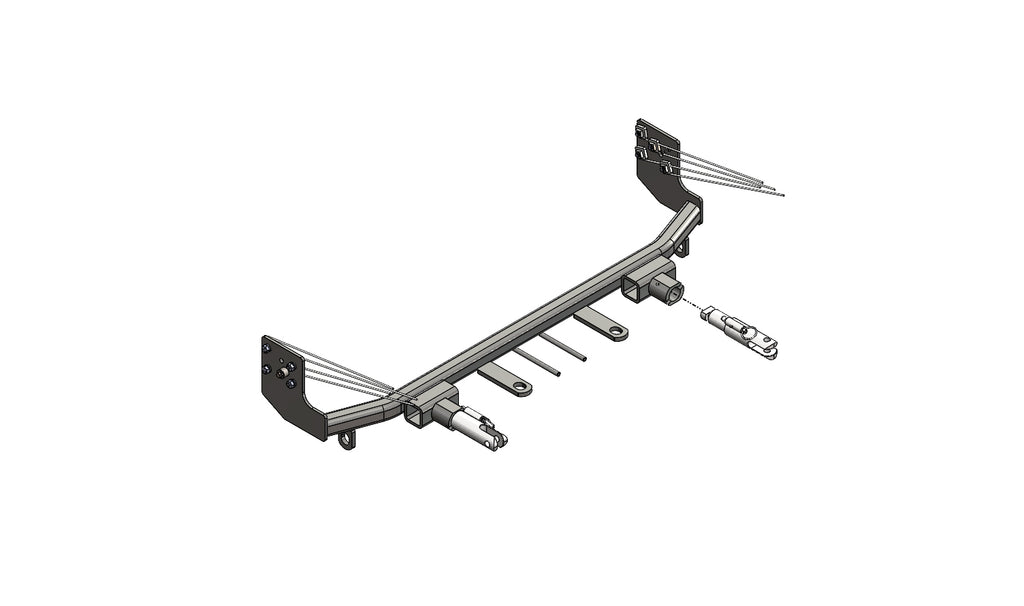 Blue Ox BX2720 Tow Bar Base Plate for Select Kia Rio