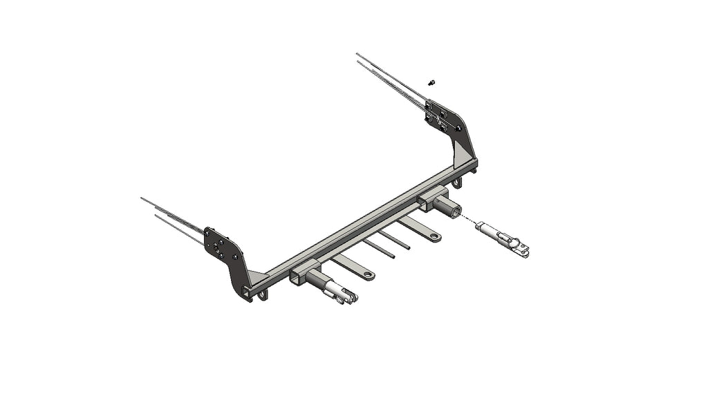 Blue Ox BX2726 Tow Bar Base Plate for Select Kia Soul