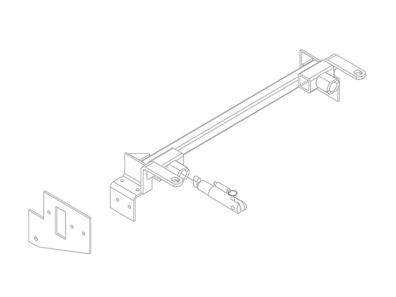 Blue Ox BX2908 Tow Bar Base Plate for Select Lexus GX470