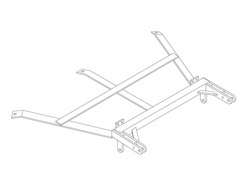 Blue Ox BX3206 Tow Bar Base Plate for Select Oldsmobile 88