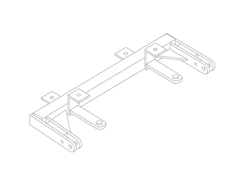 Blue Ox BX3208 Tow Bar Base Plate for Select Pontiac Grand Am