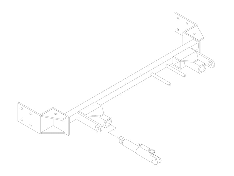 Blue Ox BX3226 Tow Bar Base Plate for Select Pontiac Sunfire