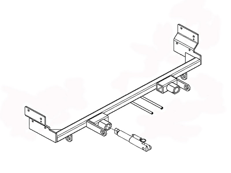 Blue Ox BX3329 Tow Bar Base Plate for Select Saturn Aura