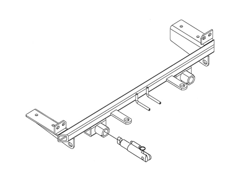 Blue Ox BX3330 Tow Bar Base Plate for Select Saturn Outlook