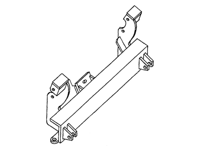 Blue Ox BX3501 Tow Bar Base Plate for Select Suzuki Samurai