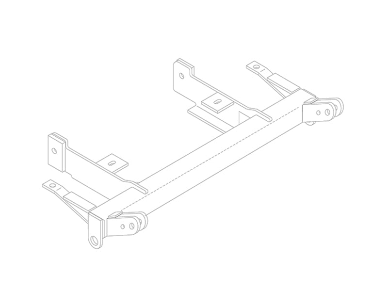 Blue Ox BX3509 Tow Bar Base Plate for Select Suzuki Sidekick
