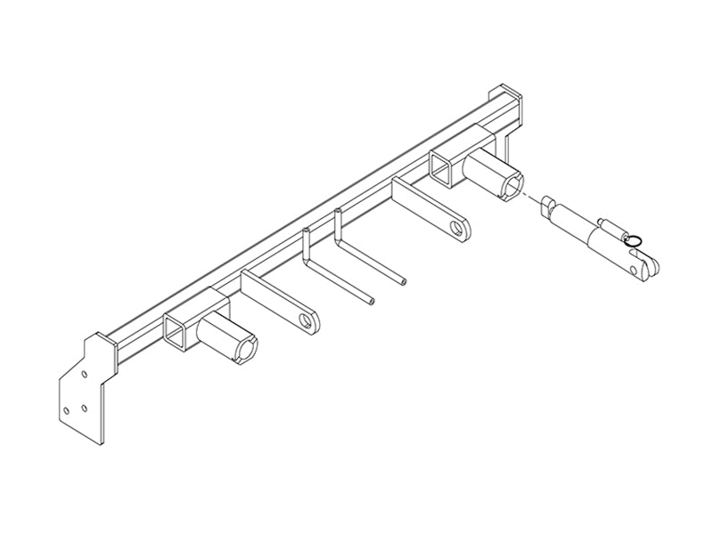 Blue Ox BX3520 Tow Bar Base Plate for Select Suzuki Grand Vitara