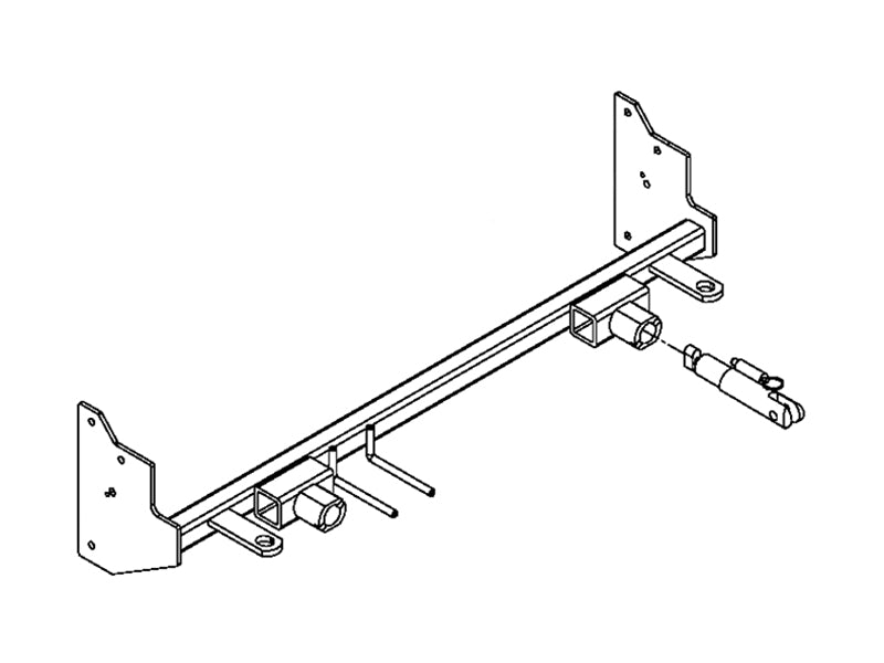 Blue Ox BX3521 Tow Bar Base Plate for Select Suzuki Forenza
