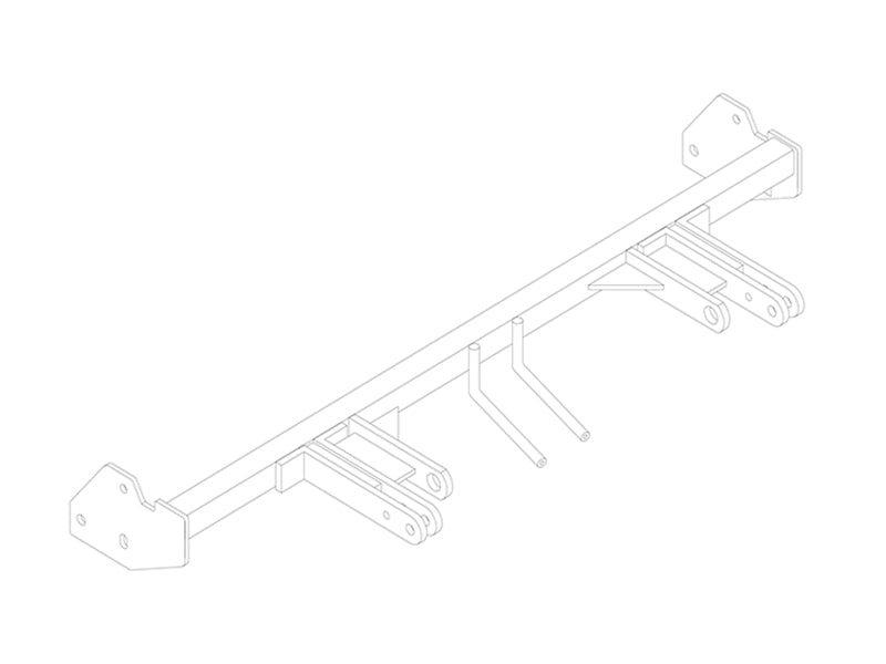 Blue Ox BX3610 Tow Bar Base Plate for Select Subaru Legacy