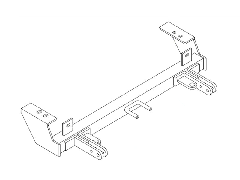 Blue Ox BX3736 Tow Bar Base Plate for Select Toyota 4Runner