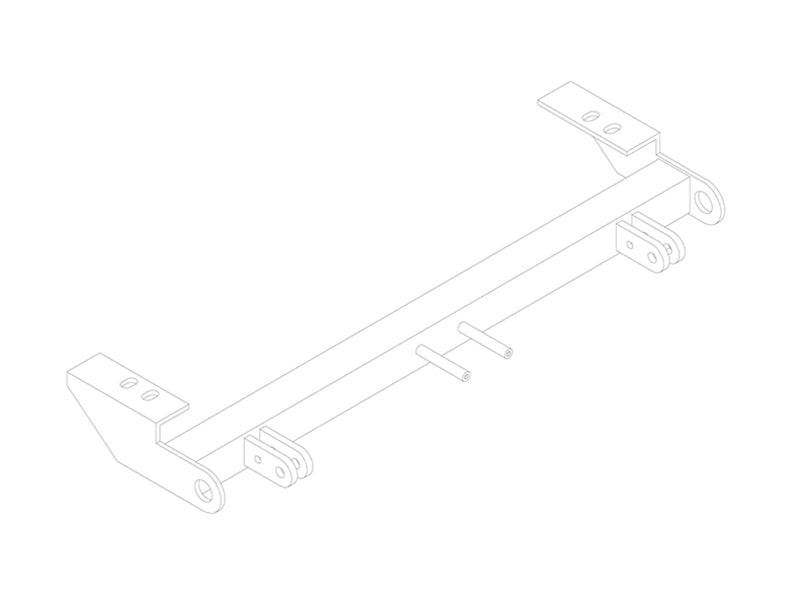 Blue Ox BX3744 Tow Bar Base Plate for Select Toyota Tacoma