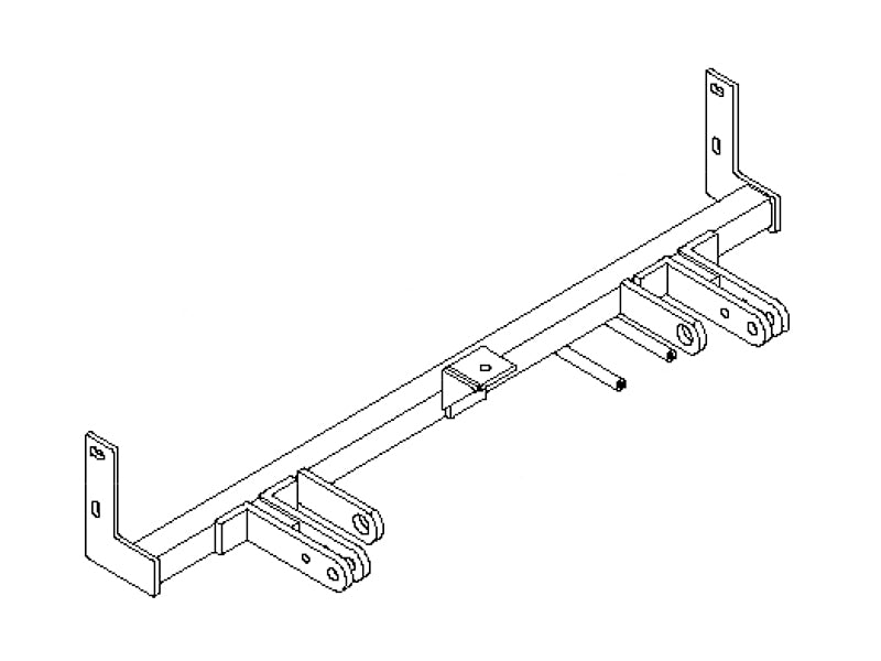 Blue Ox BX3747 Tow Bar Base Plate for Select Toyota Corolla