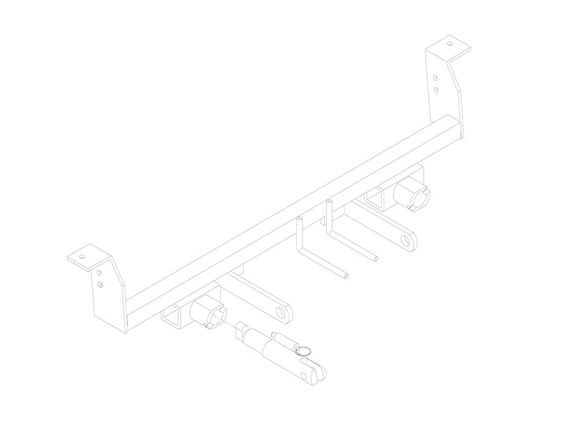 Blue Ox BX3754 Tow Bar Base Plate for Select Scion xA