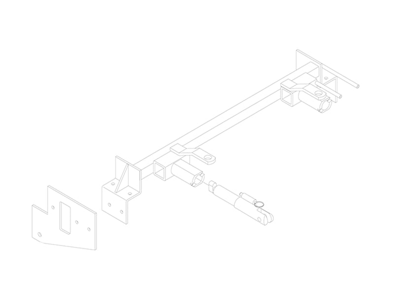 Blue Ox BX3758 Tow Bar Base Plate for Select Toyota 4Runner