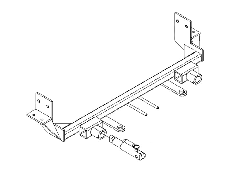 Blue Ox BX3759 Tow Bar Base Plate for Select Toyota Corolla, Toyota Matrix