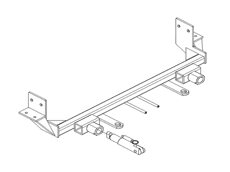 Blue Ox BX3777 Tow Bar Base Plate for Select Toyota Corolla