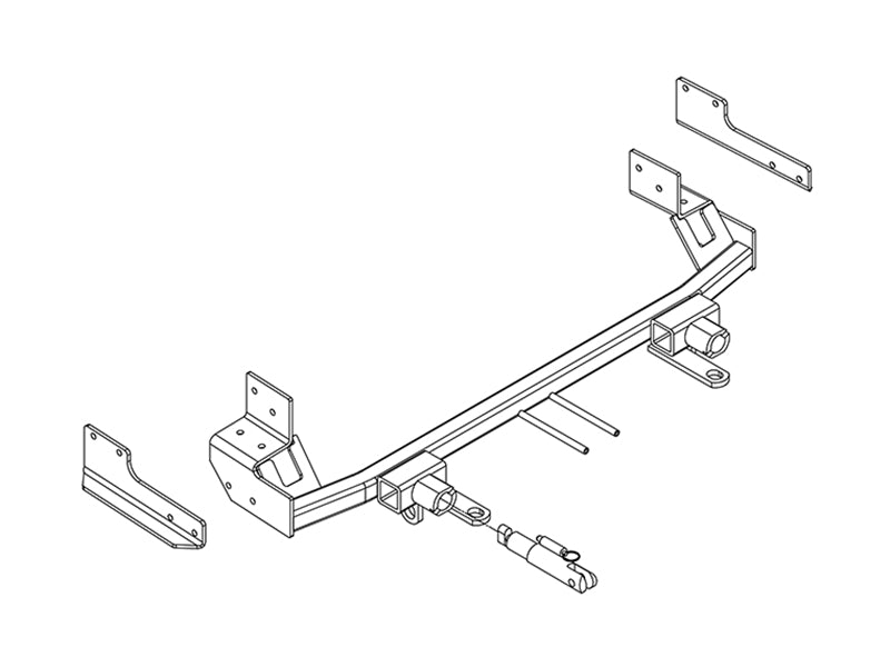 Blue Ox BX3780 Tow Bar Base Plate for Select Toyota Yaris