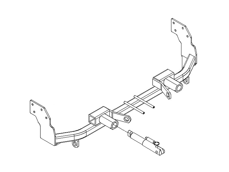 Blue Ox BX3827 Tow Bar Base Plate for Select Volkswagen Jetta