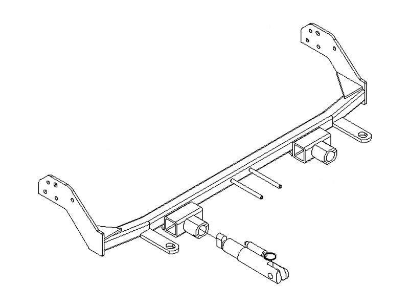 Blue Ox BX3830 Tow Bar Base Plate for Select Volkswagen Jetta
