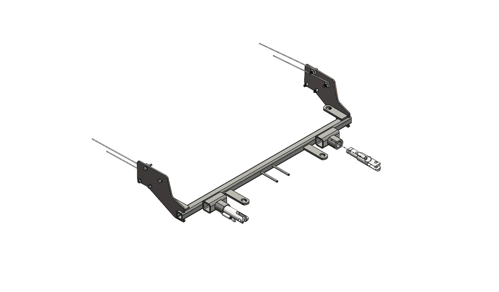 Blue Ox BX3836 Tow Bar Base Plate for Select Volkswagen Golf