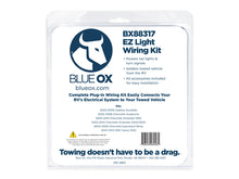 Load image into Gallery viewer, Blue Ox BX88317 EZ Light Wiring Harness Kit for Select Cadillac Escalade, Chevrolet Avalanche 1500, Chevrolet Avalanche 2500, Chevrolet Silverado 1500, Chevrolet Silverado 2500, Chevrolet Silverado 3500, Chevrolet Silverado HD, Chevrolet Suburban 1500,