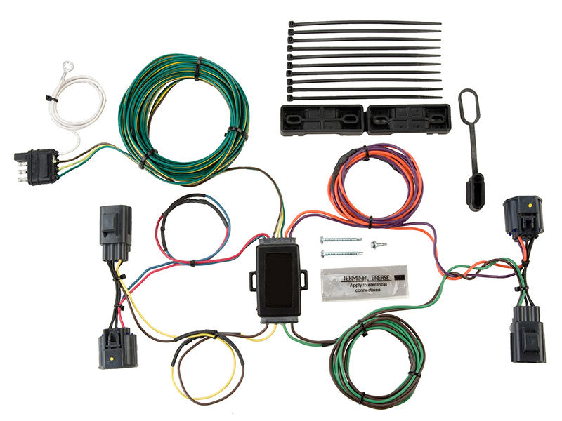 Blue Ox BX88322 EZ Light Wiring Harness Kit for Select Ford Focus