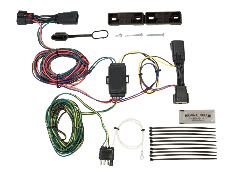 Blue Ox BX88368 EZ Light Wiring Harness Kit for Select Jeep Gladiator, Jeep Wrangler