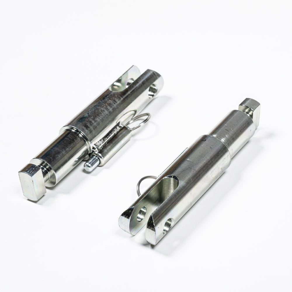 Blue Ox BX88381 Removable Attachment Tab Kit,SF/SB,1 Hole,Pair