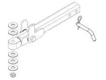 Load image into Gallery viewer, Blue Ox BX88395 Tow Bar Hitch Connector.