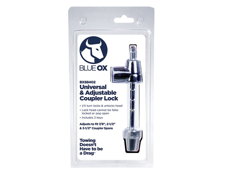 Blue Ox BX88402 KIT, PIN STYLE COUPLER LOCK