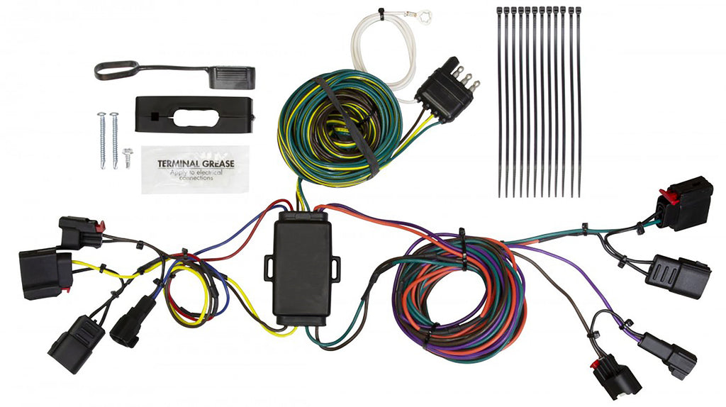 Blue Ox BX88406 EZ Light Wiring Harness Kit for Select Jeep Grand Cherokee