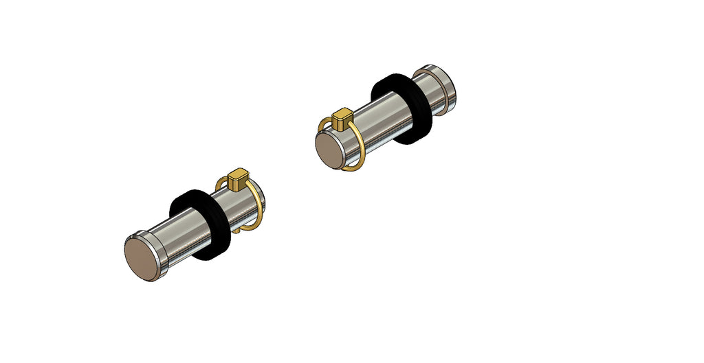 Blue Ox BX88416 KIT, OFF ROAD ADAPTER 1" PINS & SPACERS (2 SETS)